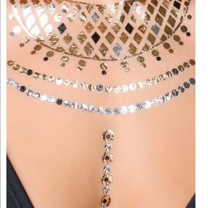 Eye Candy Los Angeles Temporary Metallic Tattoos